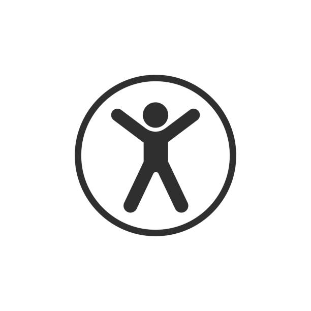 Accsessibility icon universal accsess vector icon